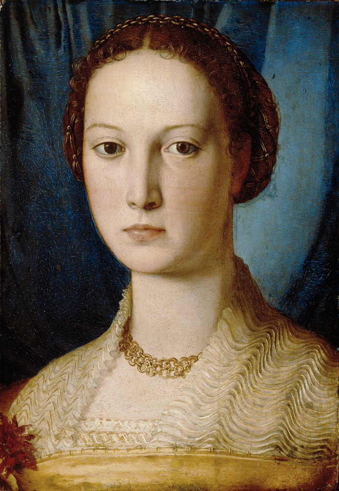 Costanza da Sommaia von Agnolo Bronzino