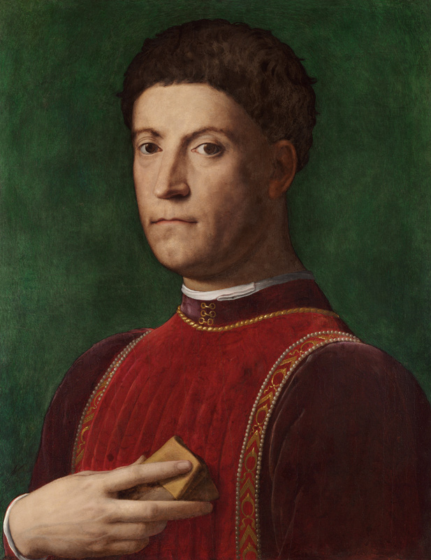 Porträt von Piero de' Medici von Agnolo Bronzino