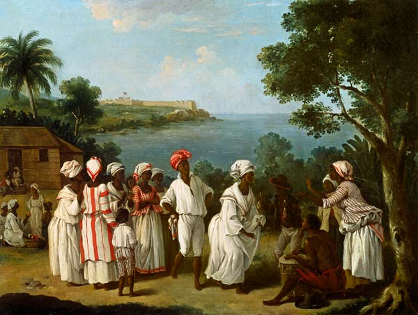 A Dance on the Island of Dominica von Agostino Brunias