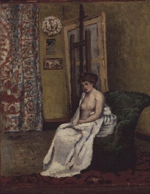 The Models Rest, 1902 von Albert Andre