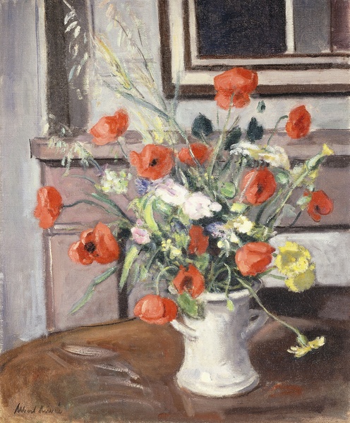 Vase of Poppies von Albert Andre