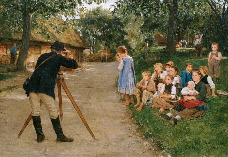 Der Geometer von Albert Anker