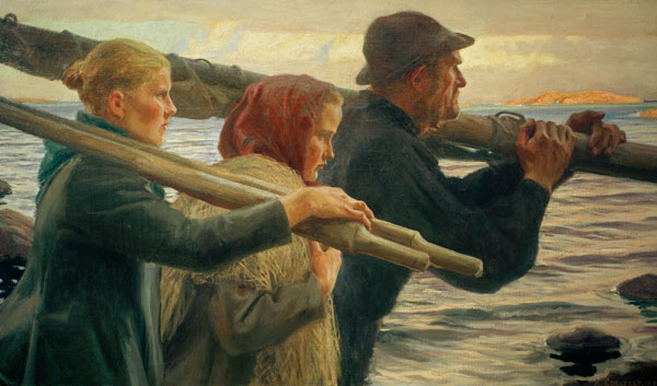 Die äußeren Schären von Albert Edelfelt