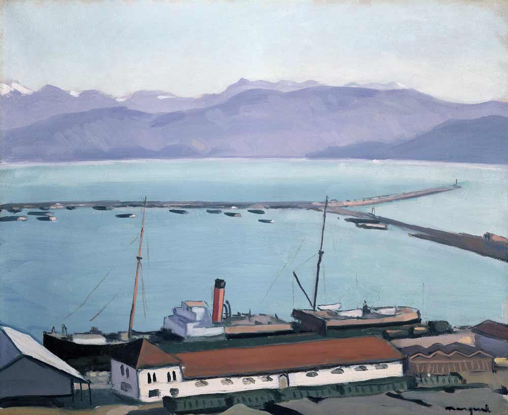 Blick auf Bougie, Algier von Albert Marquet