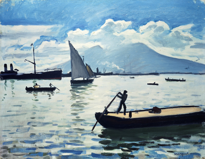 Die Bucht von Neapel von Albert Marquet