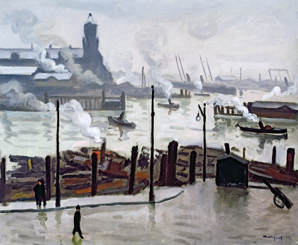 Hamburger Hafen von Albert Marquet