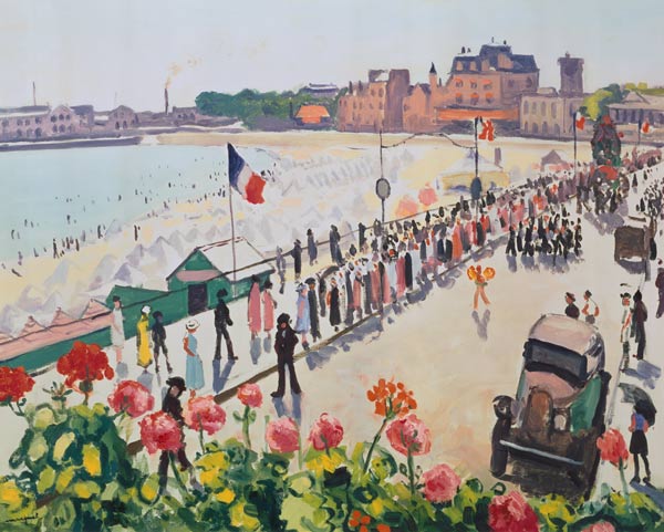 Fûte aux Sables dOlonne von Albert Marquet