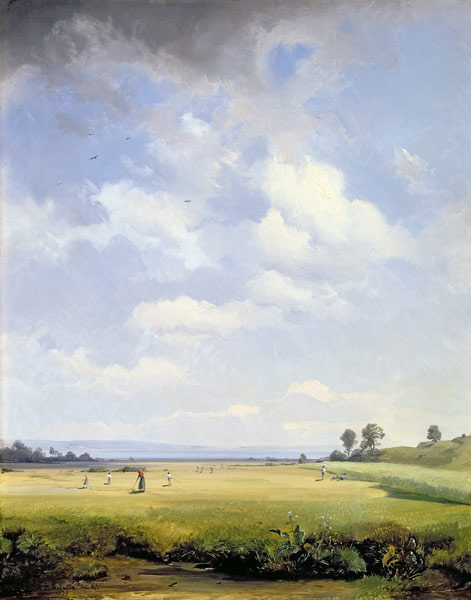 Haymaking von Albert Zimmermann