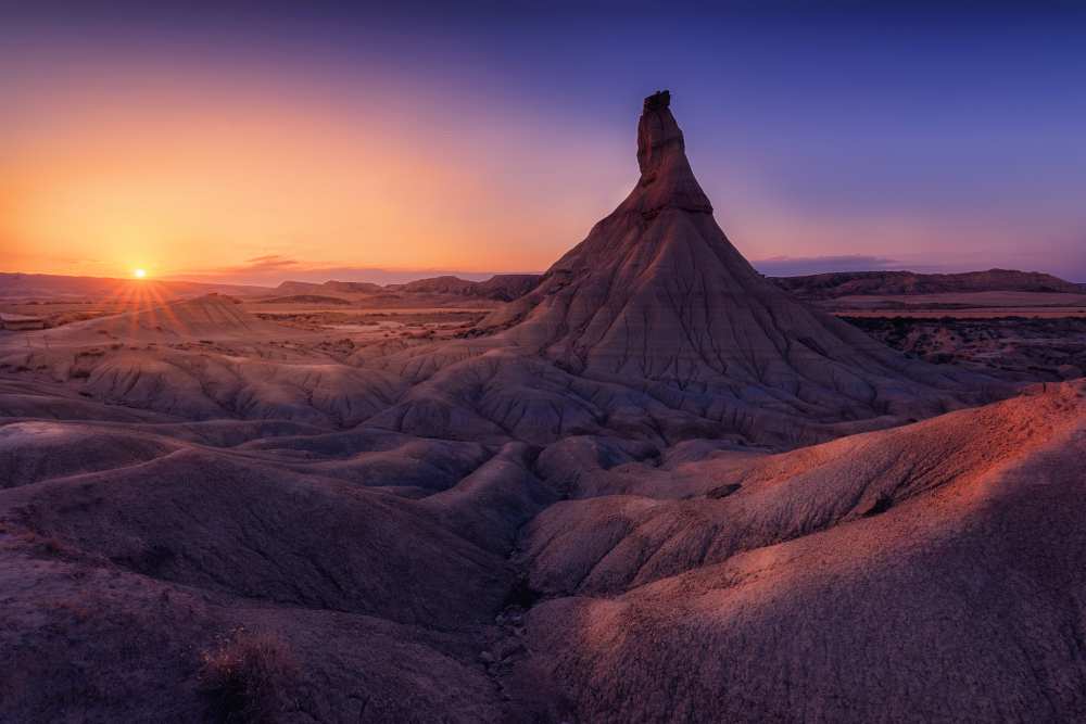 Bardenas in Blue von Alberto Alvaro