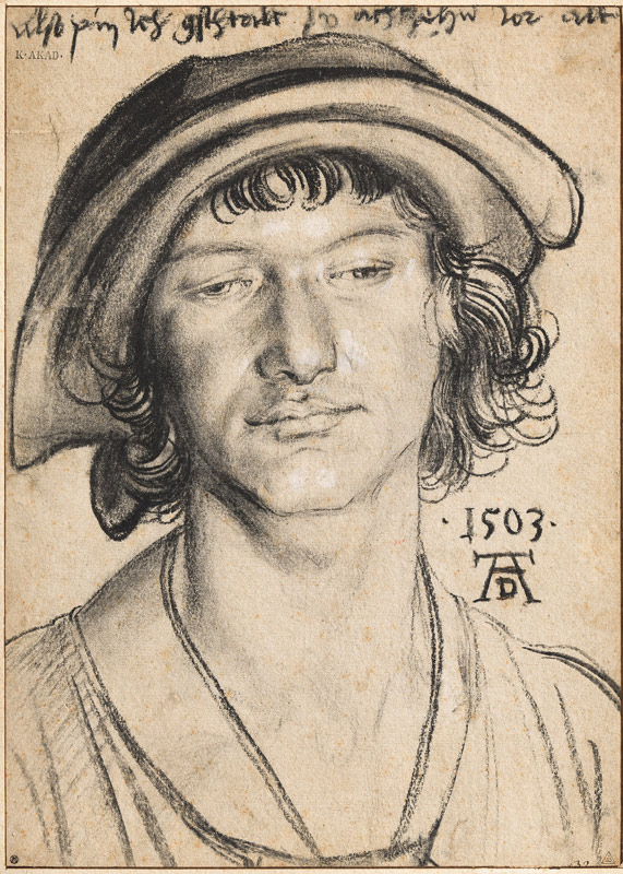 A.Dürer, Portr.of 18-year-old Youth von Albrecht Dürer
