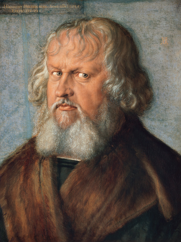 Bildnis Hieronymus Holzschuher von Albrecht Dürer