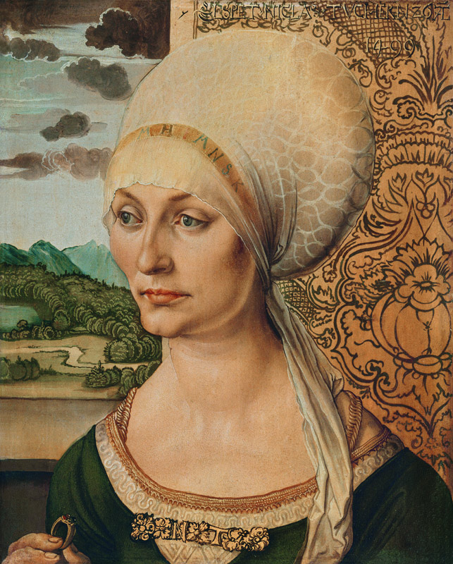 Bildnis der Elisabeth Tucher von Albrecht Dürer