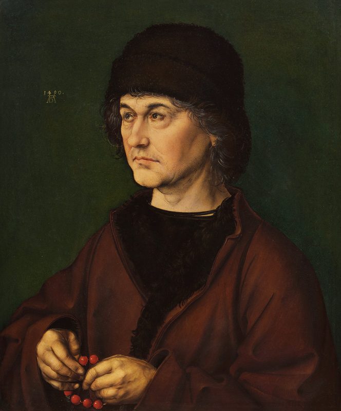 Bildnis des Vaters des Künstlers von Albrecht Dürer