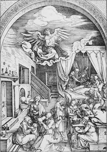 Die Geburt Mariens
 von Albrecht Dürer