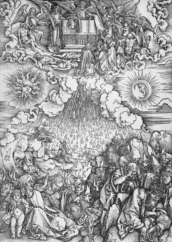Die Eröffnung des 5. und 6. Siegels von Albrecht Dürer