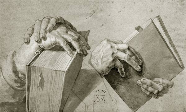 A.Dürer / Study of hands von Albrecht Dürer