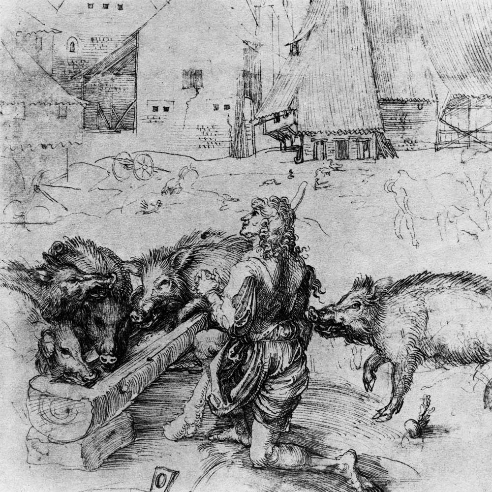 The Prodigal Son von Albrecht Dürer