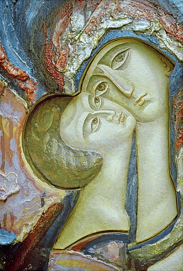 Madonna and Child, 1988  von Alek  Rapoport