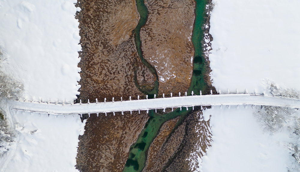 Winter bridge von Ales Krivec