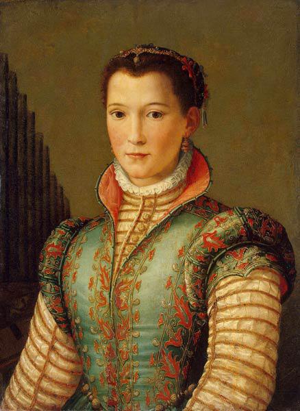 Porträt Eleonora von Toledo (1522–1562), Ehefrau von Cosimo I. de' Medici