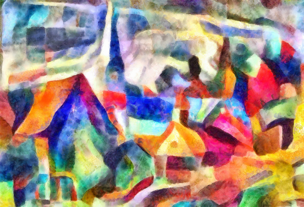 cathedral in the distance von Alex Caminker