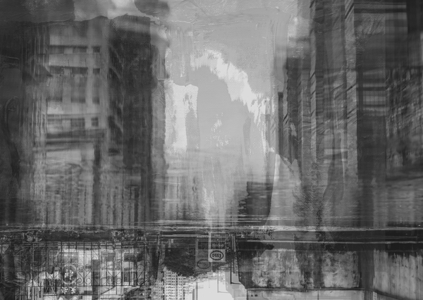 fog in the city von Alex Caminker