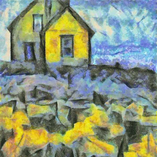 In blue ‚Ññ 10 von Alex Caminker