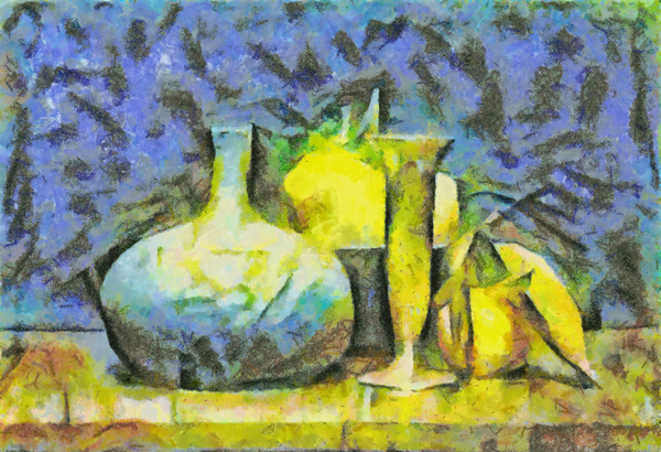 In blue ‚Ññ 7 von Alex Caminker