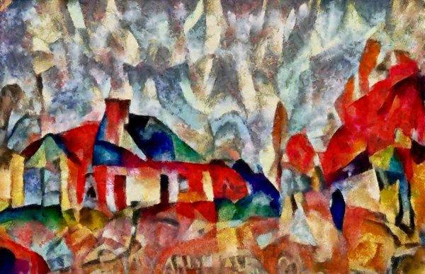 In the red #2 von Alex Caminker