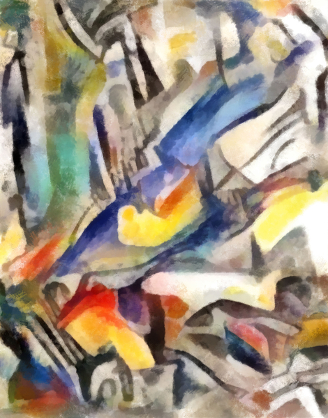 Reflection in glacier von Alex Caminker