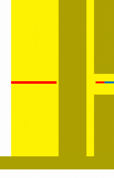 sight between spaces (natural magnets) von Alex Caminker