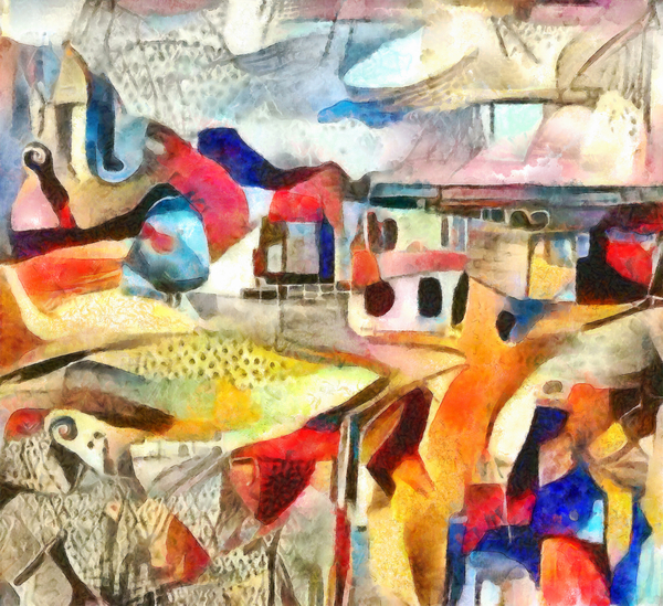 the sky is turning pink von Alex Caminker