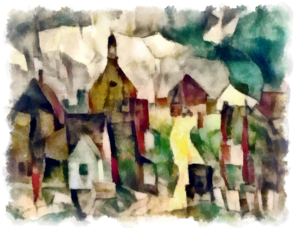 View (green) #20 von Alex Caminker