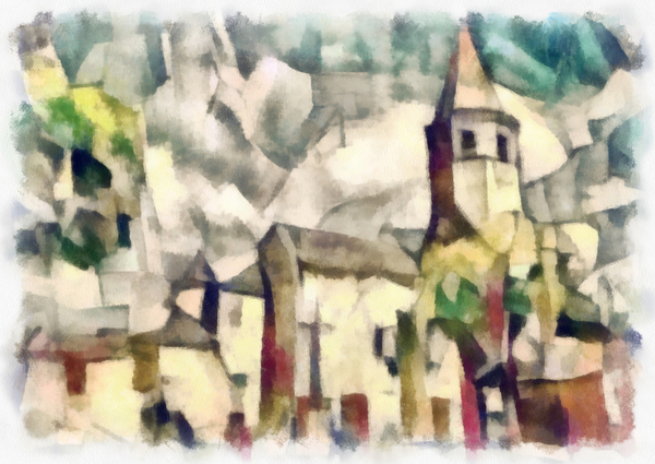 View (green) #22 von Alex Caminker