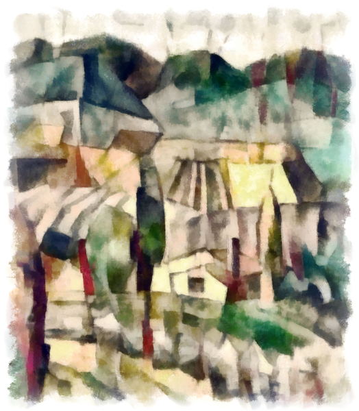 View (green) #28 von Alex Caminker