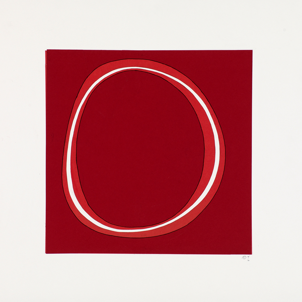 Red Circle von Alex Dunn