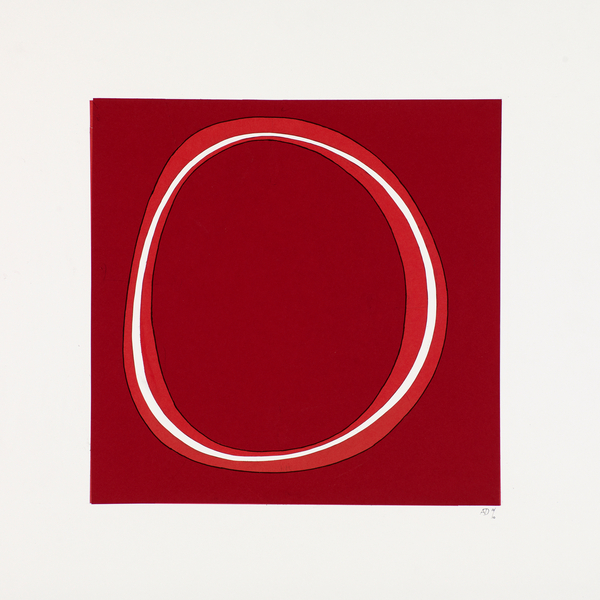 Red Circle von Alex Dunn