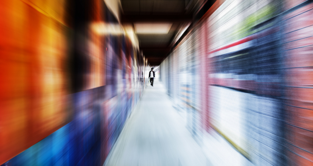 Step in Colorful World von Alex Lu