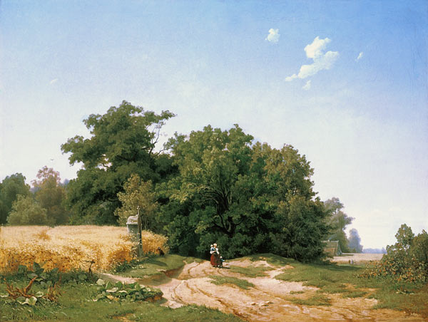 Westfälische Landschaft. von Alexander Michelis