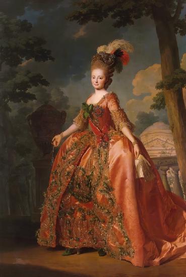 Porträt der Zarin Maria Feodorowna von Russland (Sophia Dorothea Prinzessin von Württemberg) (1759-1