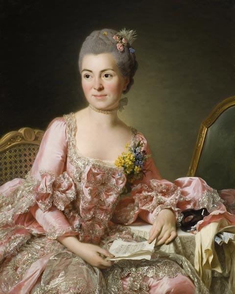 Porträt von Marie-Suzanne Giroust, Madame Roslin (1734-1772)