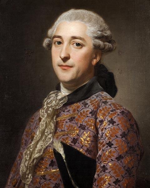 Porträt von Fürst Wladimir Borissowitsch Golizyn (1731-1799)