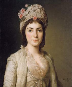 Porträt von Zoie Ghica, Prinzessin von Moldau