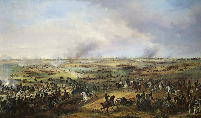 The Battle of Leipzig, 16-19 October 1813 von Alexander Ivanovich Sauerweid