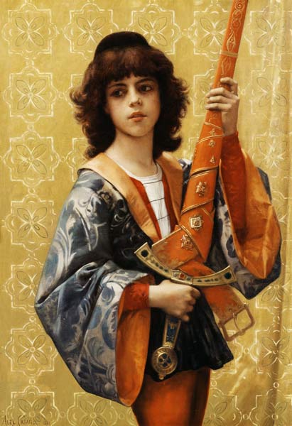 Der Knappe von Alexandre Cabanel