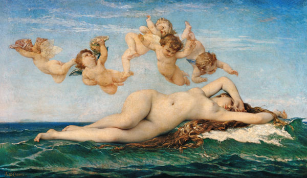 Die Geburt der Venus. von Alexandre Cabanel