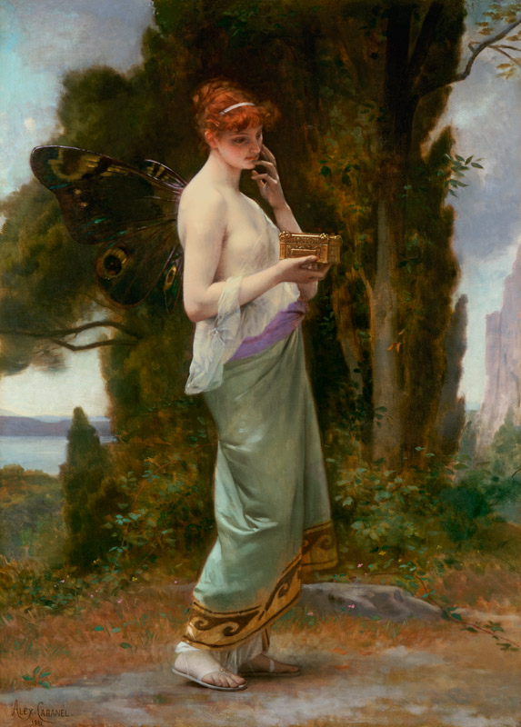 La boîte de Pandore (sic!) von Alexandre Cabanel