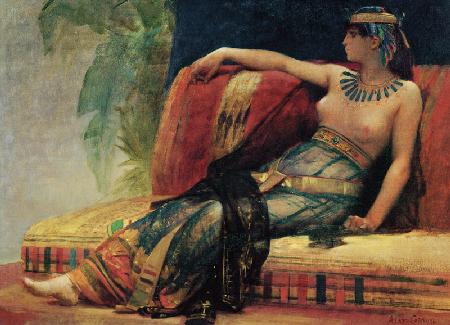 Cleopatra (69-30 BC), preparatory study for 'Cleopatra Testing Poisons on the Condemned Prisoners'
