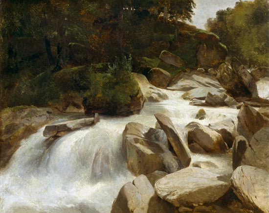 River Study von Alexandre Calame
