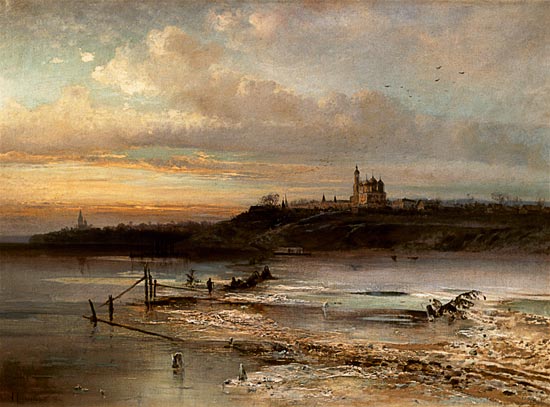 The Thaw, Yaroslavl von Alexej Savrasov